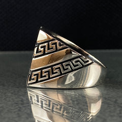 Men Handmade 925 Sterling Silver Ring