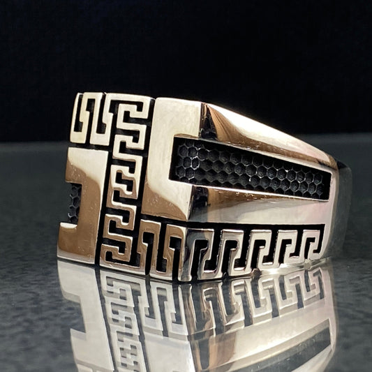 925 Sterling Silver Handmade Men Ring