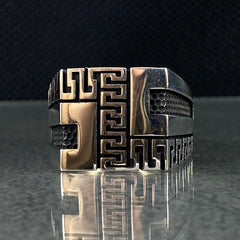 925 Sterling Silver Handmade Men Ring