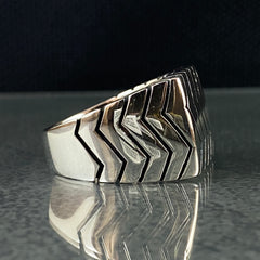 925 Sterling Silver Handmade Men Ring