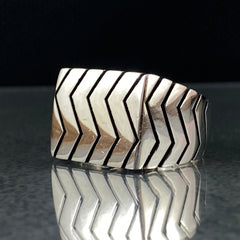 925 Sterling Silver Handmade Men Ring