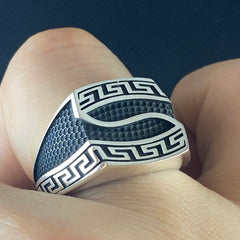 Men Handmade 925 Sterling Silver Ring