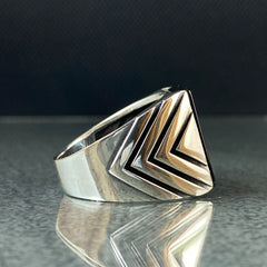 Onyx Stone 925 Sterling Silver Men Ring