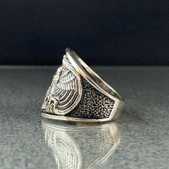 Eagle Winged 925 Sterling Silver Handmade Ring