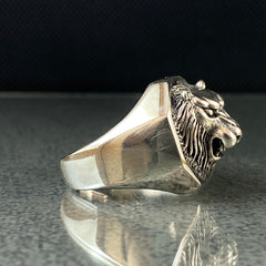 Leo Zodiac 925 Sterling Silver Ring