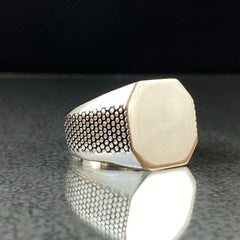 Simple Classic 925 Sterling Silver Handmade Ring