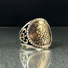 Eagle Winged Animal 925 Sterling Silver Handmade Ring