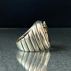 Horse 925 Sterling Silver Men Ring