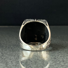 Eagle Winged 925 Sterling Silver Men Ring