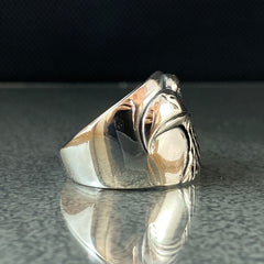 Eagle Head 3D 925 Sterling Silver Ring