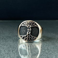 Life Of Tree 925 Solid Silver Ring