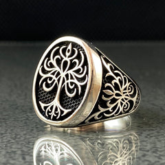 Life of Tree 925 Sterling Silver Ring