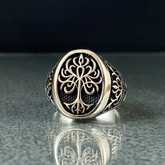 Life of Tree 925 Sterling Silver Ring