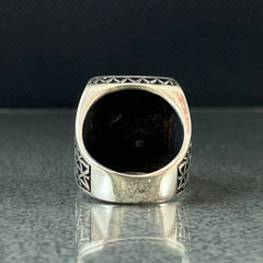 Horse 925 Solid Silver Lucky Ring