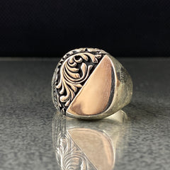 Classic 925 Sterling Silver Ring For Mens