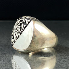 Classic 925 Sterling Silver Ring For Mens