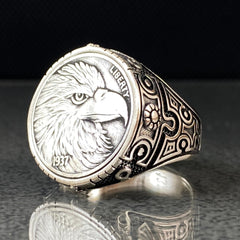 Eagle Abimal 925 Sterling Silver Ring