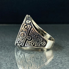 Eagle Abimal 925 Sterling Silver Ring