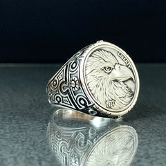 Eagle Abimal 925 Sterling Silver Ring