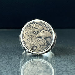 Eagle Abimal 925 Sterling Silver Ring