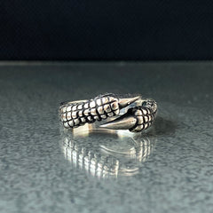 Eagle Claw 925 Silver Men Ring, Gift Jewelry For Biker