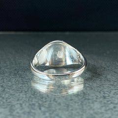 Minimalist Pinky Simple Men Ring 925 Solid Silver