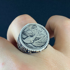 Eagle Abimal 925 Sterling Silver Ring