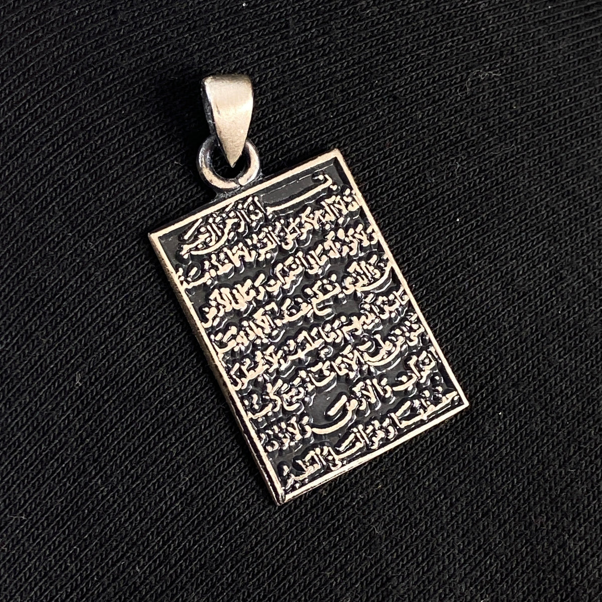 Ayetul Kursi Original 925 Silver Necklace