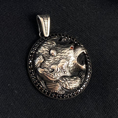 925 Sterling Silver Tiger Necklace