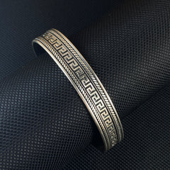 925 Sterling Silver Cuff Bracelet For Men