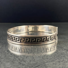 925 Sterling Silver Cuff Bracelet For Men