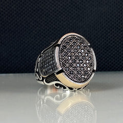 Men Handmade 925 Sterling Silver Turkish Ring