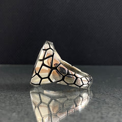 Onyx 925 Sterling Silver Ring For Men