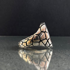 Onyx 925 Sterling Silver Ring For Men