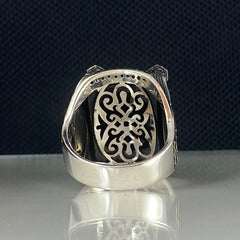 Musque 925 Silver Unique Design Men Ring