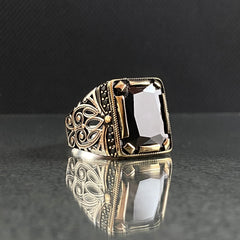 Black Onyx 925 Silver Men Ring