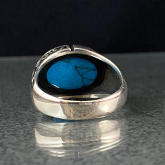 Turquoise Stone 925 Sterling Silver Handmade Ring