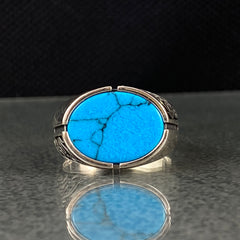 Turquoise Stone 925 Sterling Silver Handmade Ring